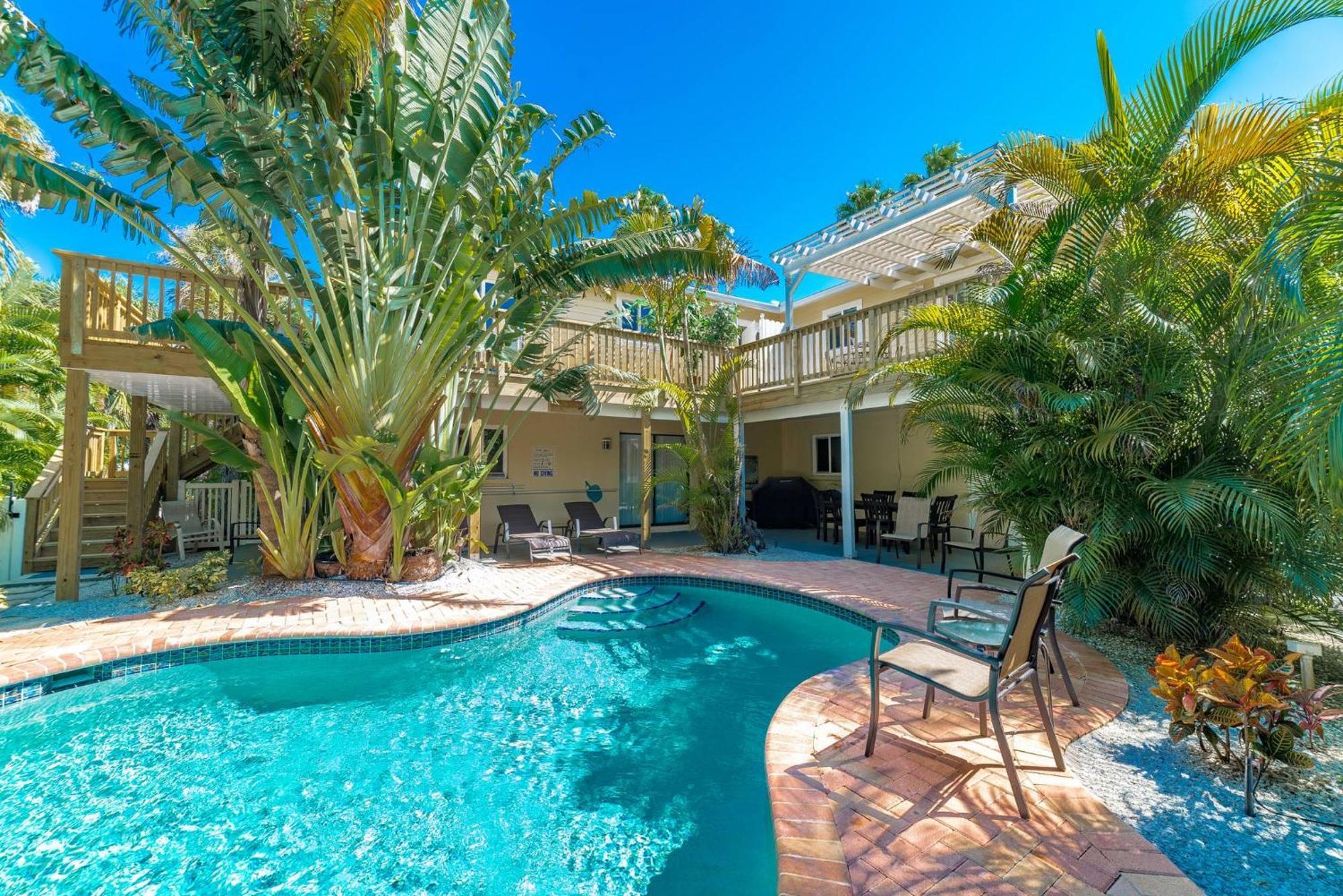 Island Girl West - Heated Pool Porches Beach Gear Walk To Beach Holmes Beach Exterior photo